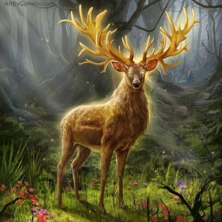 Скандинавский олень Эйктюрнир