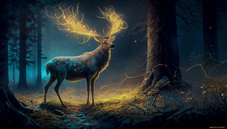 Фантастический олень