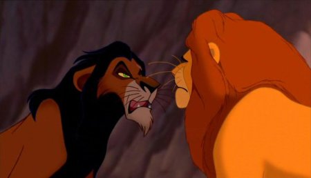 Король Лев Муфаса и шрам