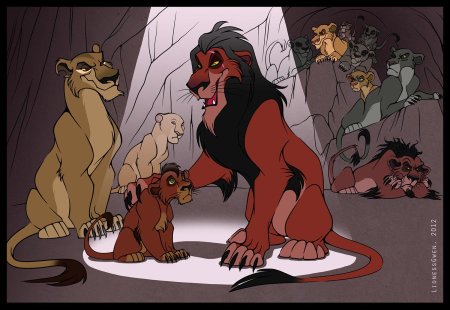 Король Лев шрам и Зира