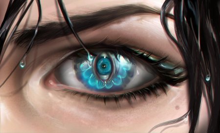 Необычные глаза арт