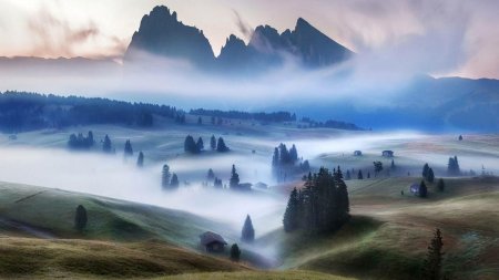 Туманный пейзаж