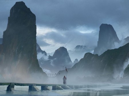 Горы в тумане