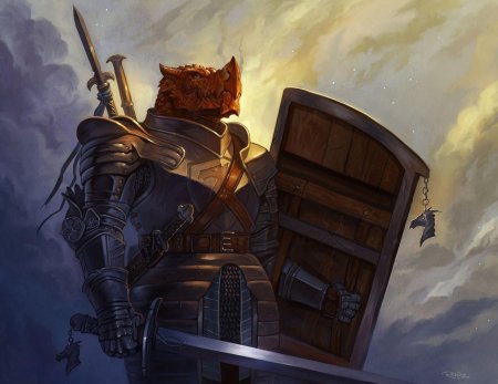 Кобольд Паладин арт