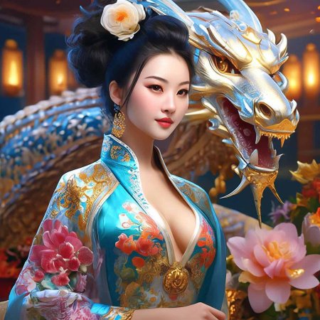 Китаянка сложная причёска