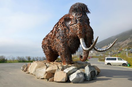 Магадан мамонт памятник