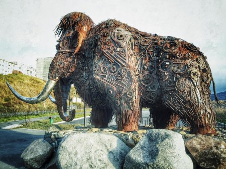 Мамонт киборг Магадан