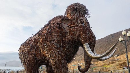 Магадан мамонт набережная