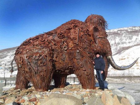 Прикольный мамонт