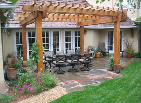 Пергола патио терраса
