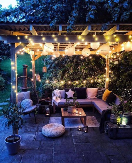 Уютная беседка