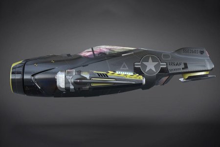 Стелс истребитель Star Citizen