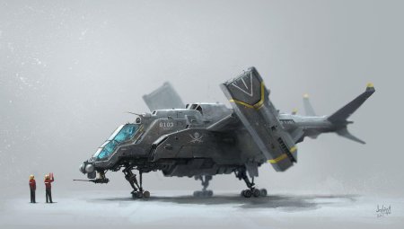 Ганшип будущего концепт