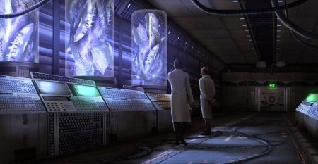 Sci Fi Art секретная лаборатория