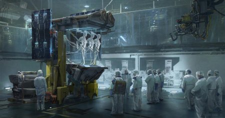 Sci Fi Art секретная лаборатория