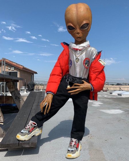 Кукла инопланетянин Lil Mayo