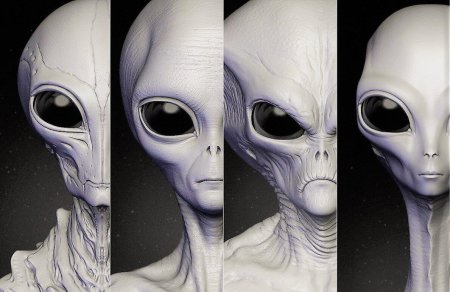 Реалистичный инопланетянин