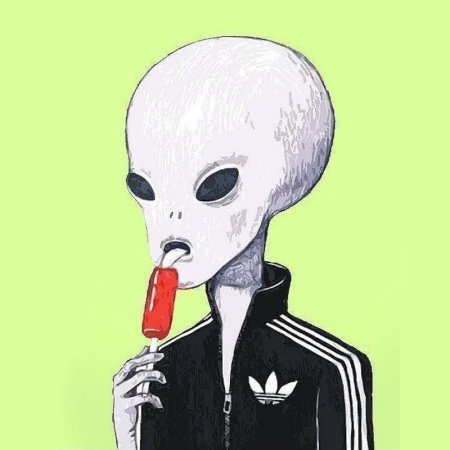 Инопланетянин на аву