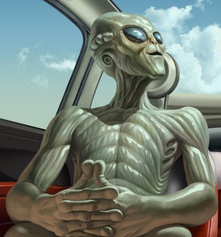 Человекоподобные пришельцы