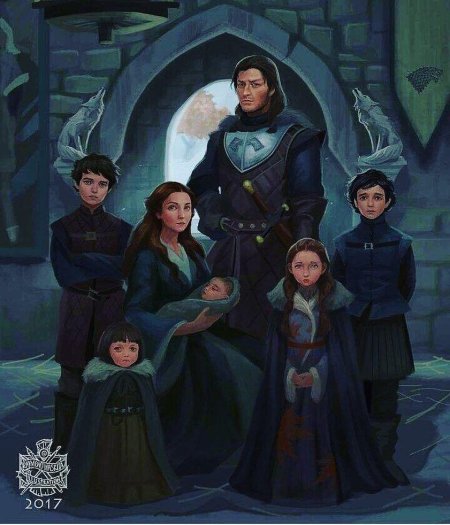 Арья Старк и Робб Старк