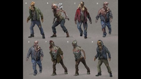 Зомби в одни из нас щелкуны