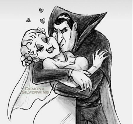 Отель Трансильвания Дракула и Эрика любовь