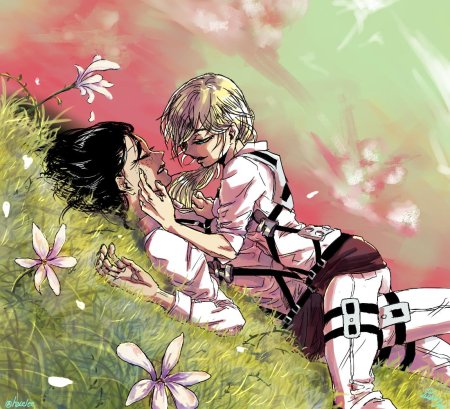 Атака титанов Хистория и Имир