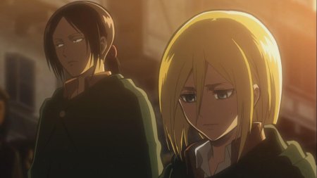 Атака титанов Хистория и Имир