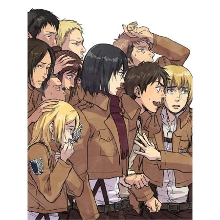 Ханджи атака титанов