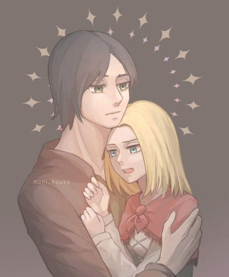 Эрен и Хистория арт