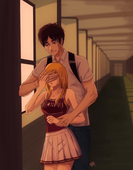 Эрен и Хистория любовь