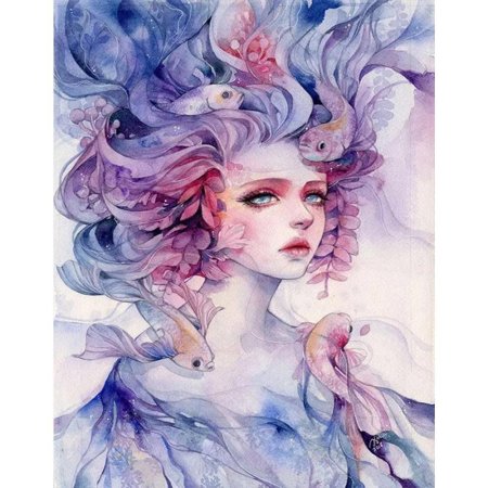 Маргарет Моралес акварель