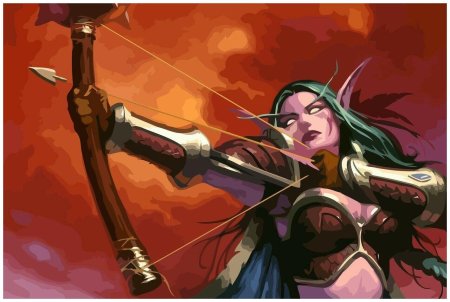 Варкрафт ночные эльфы лучница