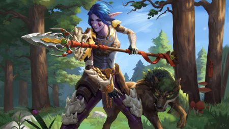 World of Warcraft ночные эльфы