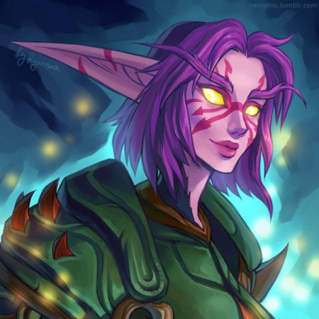 Ночные эльфы варкрафт