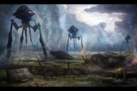 Война миров Герберт Уэллс треножники