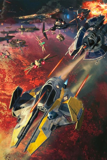 Бой кораблей Звездные войны