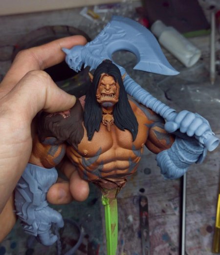 Арт Громмаша адского крика