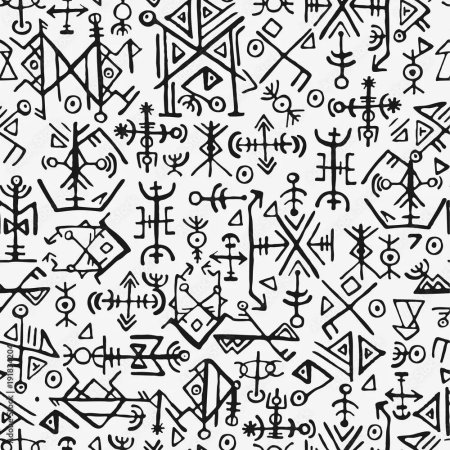 Славянский рунический орнамент