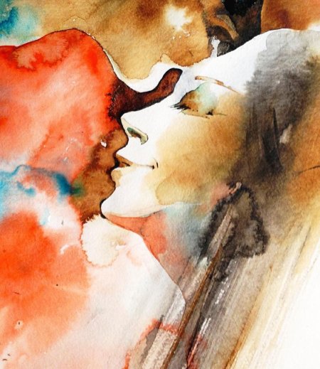 Рисунки акварелью