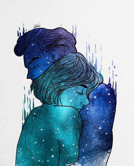 Объятия арт