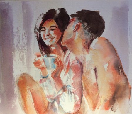 Парочка акварель