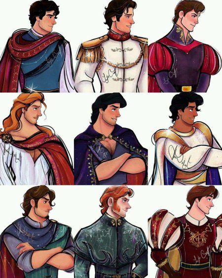 Принцы Disney 2021 года