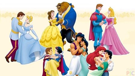 Принцессы и принцы Диснея