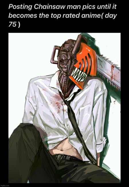 Макима человек бензопила арт