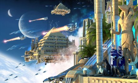 Civilization 3 космический корабль