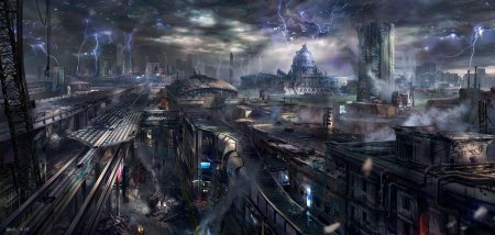 Киберпанк апокалипсис антиутопия