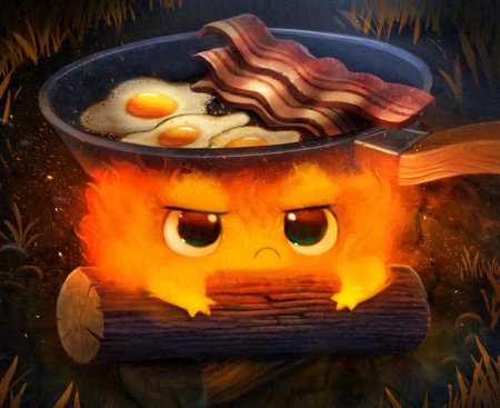 Ходячий замок Кальцифер