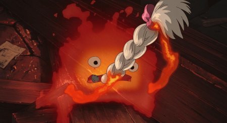 Ходячий замок Хаула Кальцифер