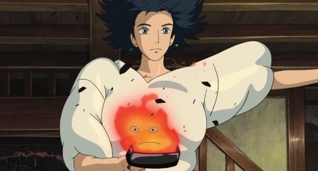 Аниме Ходячий замок Кальцифер